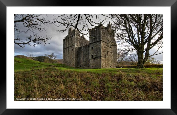 Carnasserie Castle, Scotland Framed Mounted Print by Chris Drabble