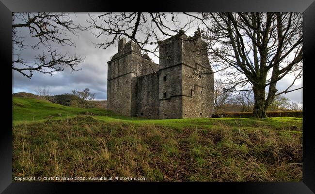 Carnasserie Castle, Scotland Framed Print by Chris Drabble