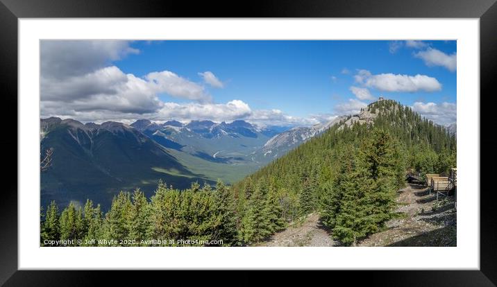 Banff National Park Framed Mounted Print by Jeff Whyte