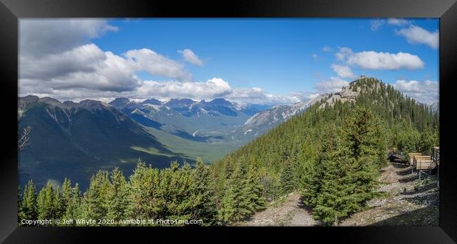 Banff National Park Framed Print by Jeff Whyte