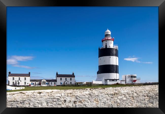 Hook Head Lighthouse, Wexford, Ireland Framed Print by Phil Crean