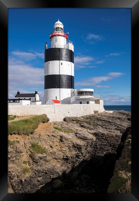 Hook Head Lighthouse, Wexford, Ireland Framed Print by Phil Crean