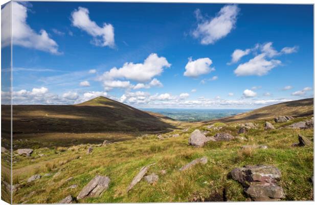 Glen of Aherlow, Galtee mountains, Tipperary, Ireland Canvas Print by Phil Crean