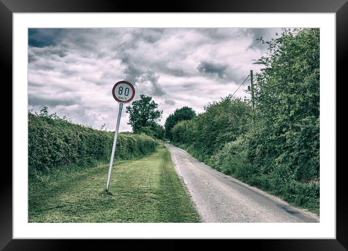 Speed freaks only allowed! Framed Mounted Print by Phil Crean