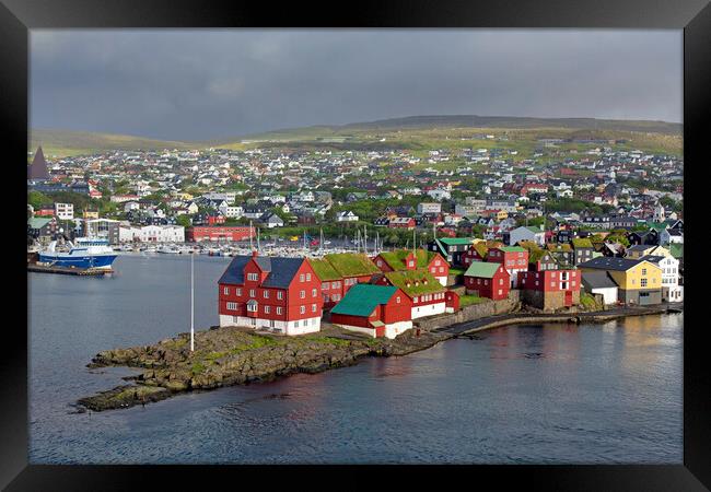 Torshavn, Faroe Islands Framed Print by Arterra 