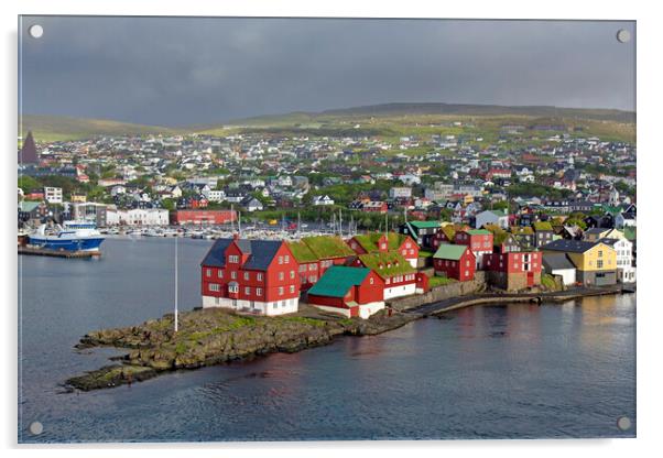 Torshavn, Faroe Islands Acrylic by Arterra 