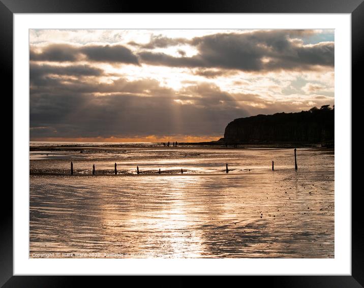Rye Solitude and Space Framed Mounted Print by Mark Ward
