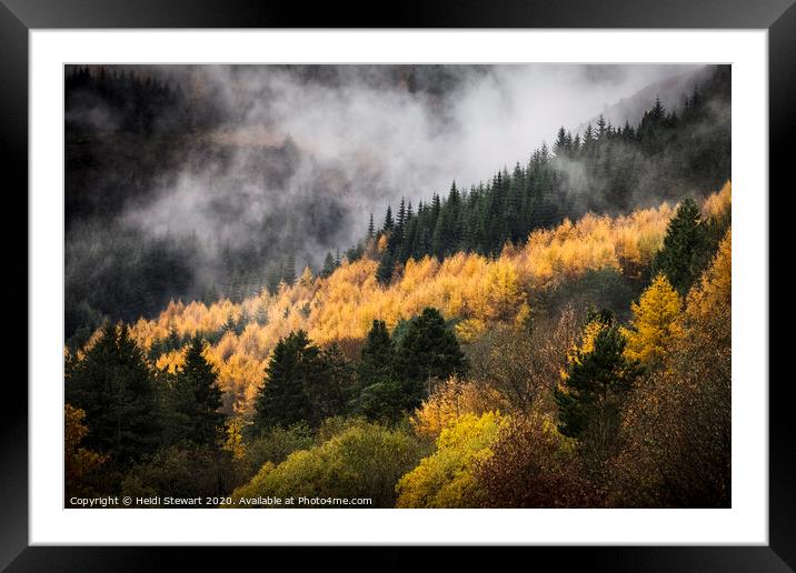 Blaencwm Rhondda Valleys Framed Mounted Print by Heidi Stewart