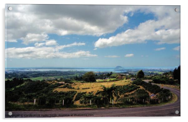 Bay of Plenty, New Zealand Acrylic by Carole-Anne Fooks