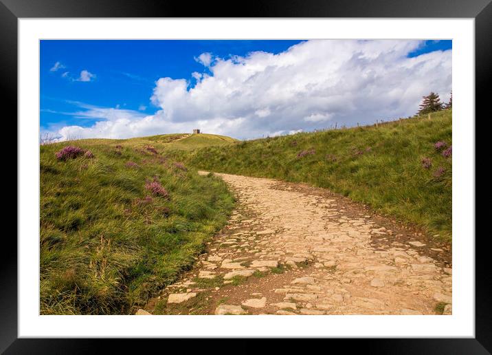 Rivington pike Framed Mounted Print by Kevin Elias
