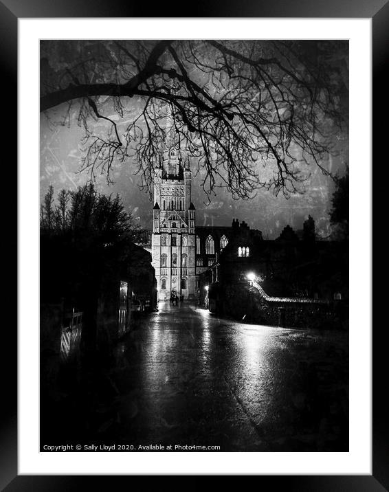 Norwich Cathedral, Norfolk Framed Mounted Print by Sally Lloyd