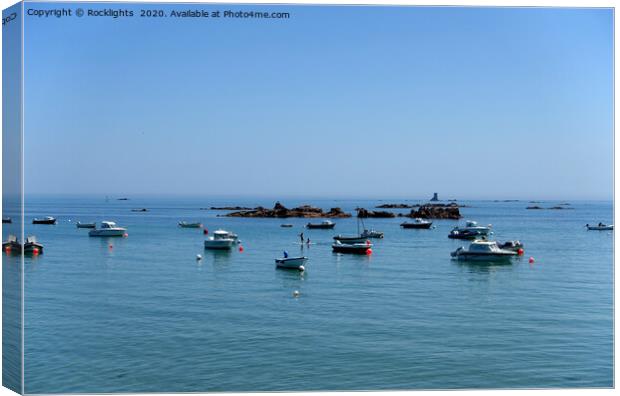 La Rocque, Jersey Canvas Print by Rocklights 