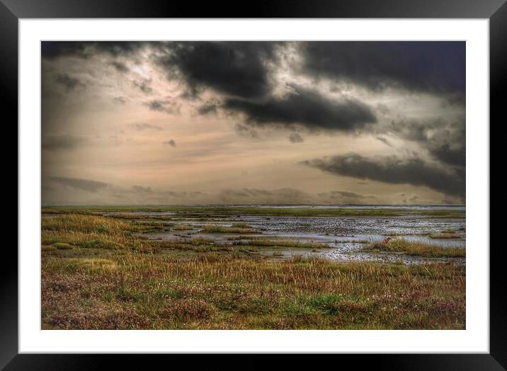 Holy Island Afternoon Framed Mounted Print by Jacqui Farrell