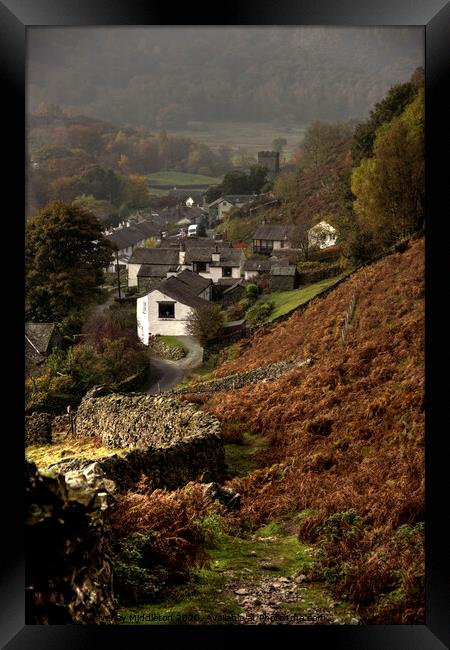 Chapel stile Framed Print by Beverley Middleton