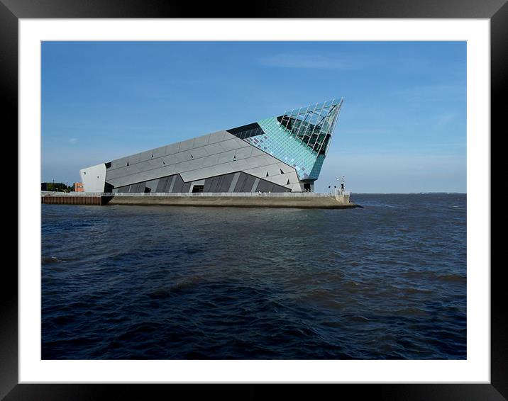 The Deep, Hull Framed Mounted Print by Sarah Couzens