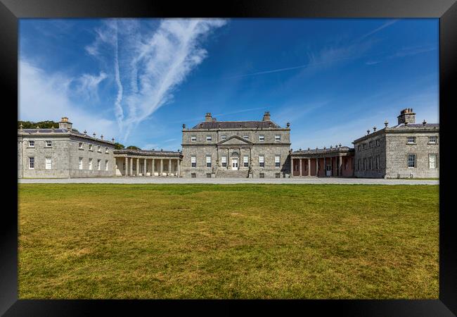 Russborough House, Blessington, Ireland Framed Print by Phil Crean