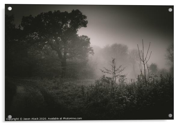 Misty Mornings Acrylic by Jason Atack