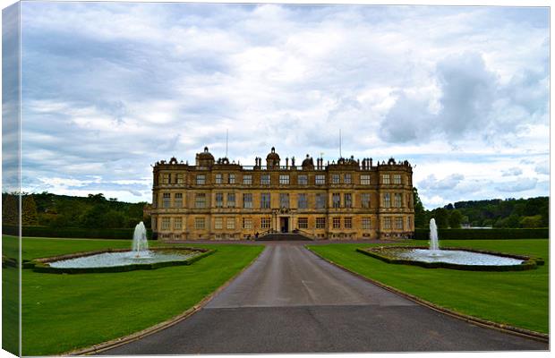 LONGLEAT HOUSE Canvas Print by Jules Camfield