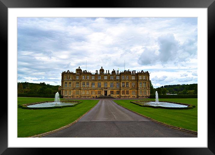 LONGLEAT HOUSE Framed Mounted Print by Jules Camfield