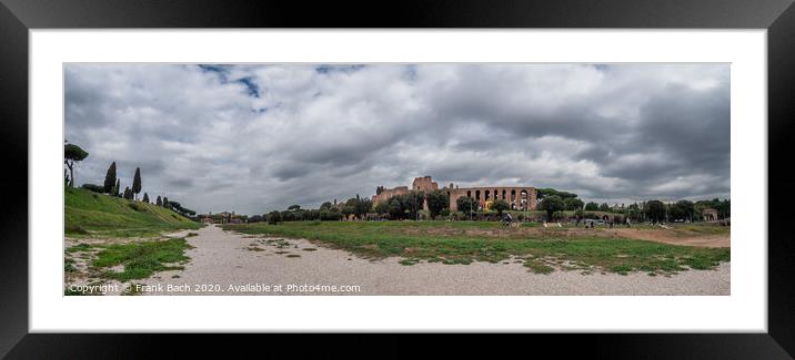 Circus Maximus in Rome, Italy Framed Mounted Print by Frank Bach