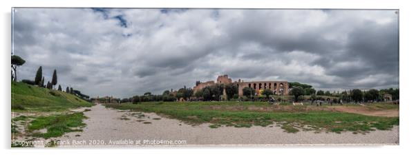 Circus Maximus in Rome, Italy Acrylic by Frank Bach