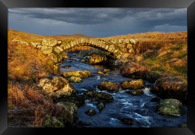  Migneint pack horse bridge Framed Print by Rory Trappe
