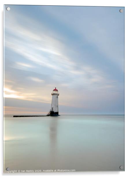 Talacre Lighthouse, Point of Ayr, North Wales Acrylic by Iain McLeod