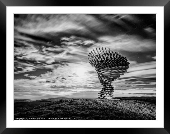 Singing Ringing Tree, Burnley Framed Mounted Print by Iain McLeod