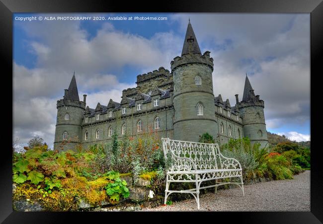 Inveraray Castle, Argyll, Scotland  Framed Print by ALBA PHOTOGRAPHY