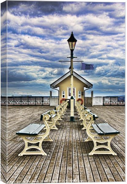 The End Of The Pier Show Canvas Print by Ian Lewis