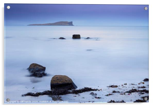 Staffin beach, isle of skye.  Acrylic by Scotland's Scenery