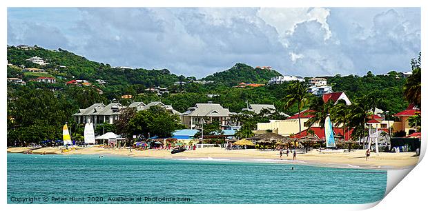Le Gros Islet Print by Peter F Hunt