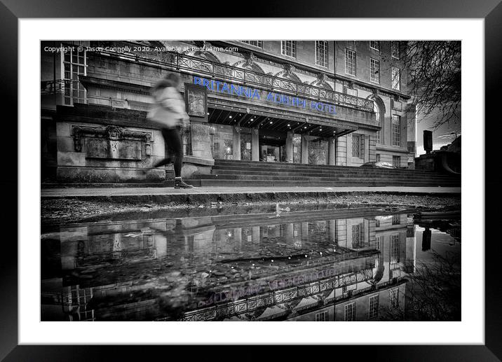 Britannia Adelphi Hotel, Liverpool. Framed Mounted Print by Jason Connolly