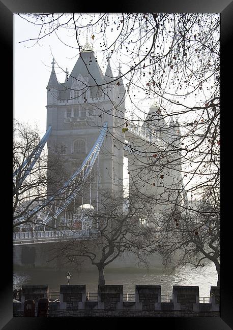 Tower Bridge, London Framed Print by Dave Turner
