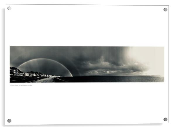 Nuclear Rainbow over Helensburgh [Scotland]) Acrylic by Michael Angus