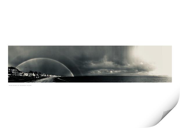 Nuclear Rainbow over Helensburgh [Scotland]) Print by Michael Angus
