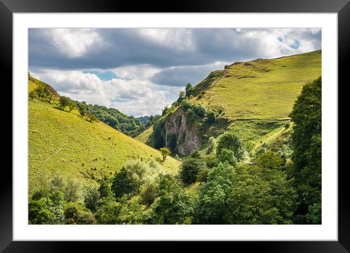 Dove Dale, Peak District, England Framed Mounted Print by Andrew Kearton