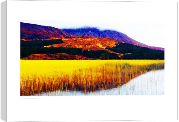 Loch Slapin, Skye (Scotland) Canvas Print by Michael Angus