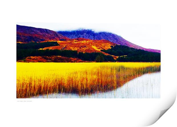 Loch Slapin, Skye (Scotland) Print by Michael Angus
