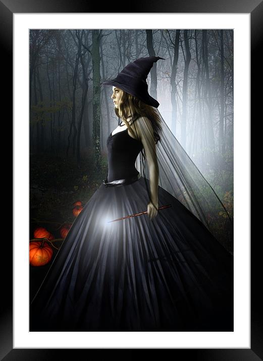 The Witching Hour Framed Mounted Print by Julie Hoddinott