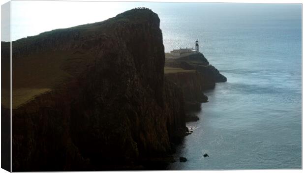 Neist Point Lighthouse Canvas Print by Susan Cosier