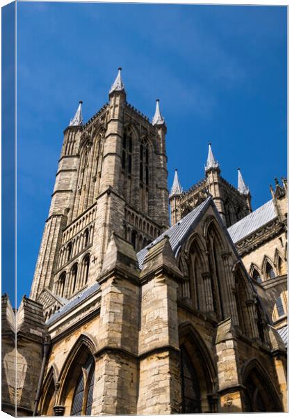 Lincoln Cathedral, England Canvas Print by Phil Crean