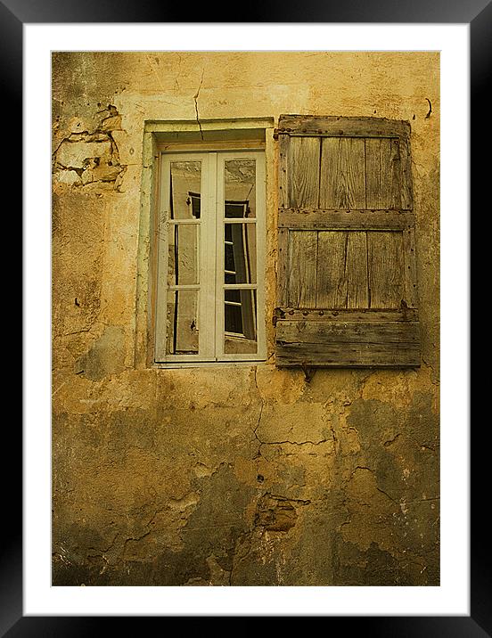 Window in a Window Framed Mounted Print by Jacqi Elmslie