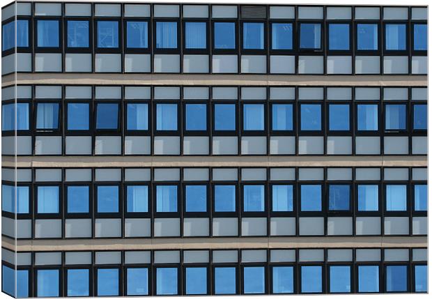 Office Block Canvas Print by Will Black
