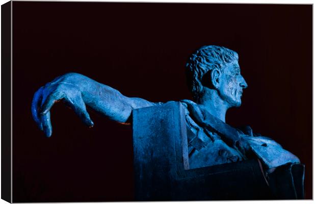 Constantine the Great , York. Canvas Print by Chris North
