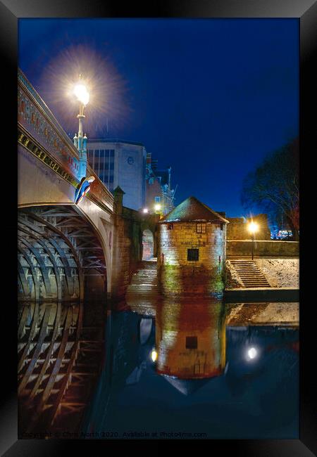 Lendal Bridge, York. Framed Print by Chris North