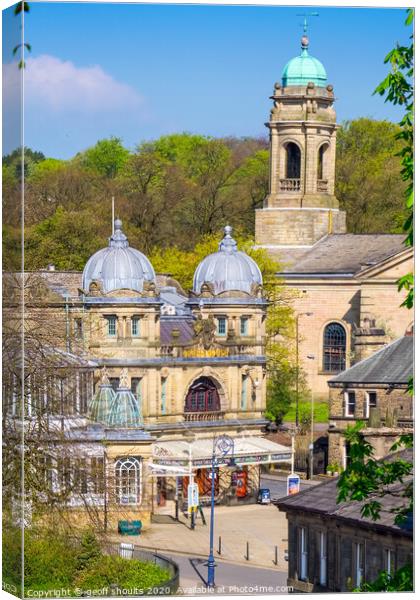 Buxton Opera House  Canvas Print by geoff shoults