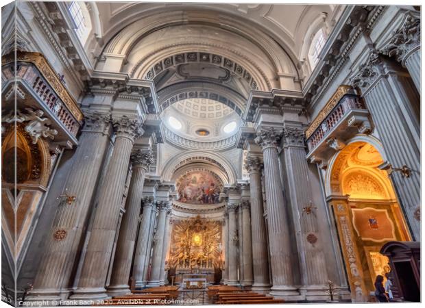 St Maria in Portico basilica in Rome Canvas Print by Frank Bach