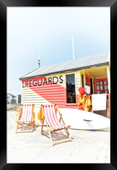 Lifeguards Framed Print by Stephen Mole