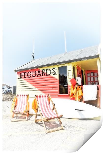 Lifeguards Print by Stephen Mole